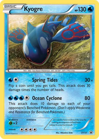 Kyogre - XY51 [PR - XY51]