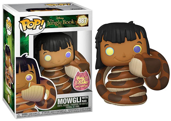 Mowgli With Kaa - The Jungle Book