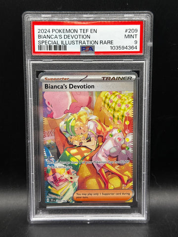 Bianca's Devotion - Special Illustration Rare - Temporal Forces (PSA 9)