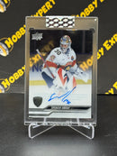 Spencer Knight Auto Clear Cut - Florida Panthers 2023-24 Clear Cut Hockey