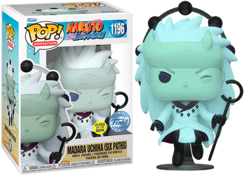 Madara Uchiha (Sage des Six Chemins) - Naruto Shippuden #1196 (Brille dans le noir) (Funko Special Edition)