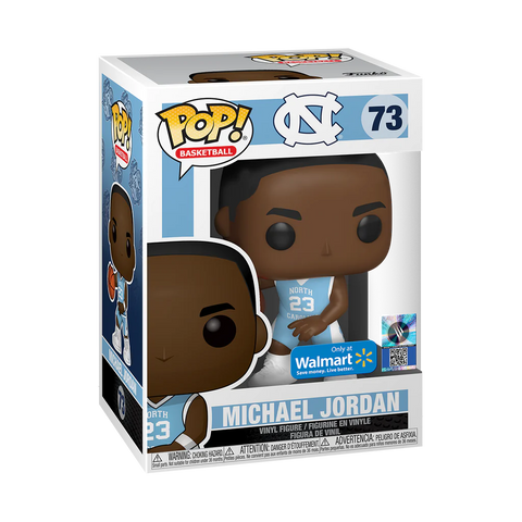 Michael Jordan - Basketball UNC #73 (Uniquement chez Walmart)