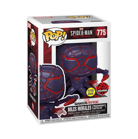 Miles Morales (Programmable Matter Suit) - Marvel Spider-Man Miles Morales #775 (Glows in the Dark) (EB Games Exclusive)