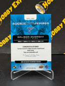 Dalibor Dvorsky Rookie Team Logo Jumbos - St. Louis Blues 2025-26 Black Diamond