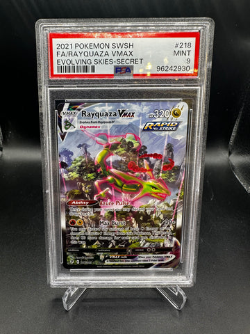 Rayquaza VMAX Alt. Art #218 - 2021 Evolving Skies (PSA 9)