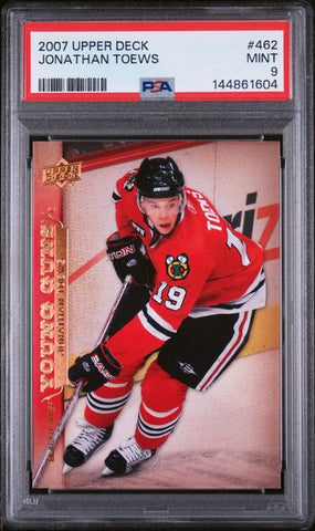 Jonathan Toews Young Guns PSA 9 - Chicago Blackhawks