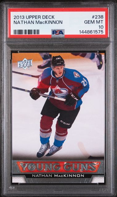 Nathan MacKinnon Young Guns - Colorado Avalanche - PSA 10