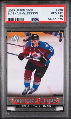 Nathan MacKinnon Young Guns - Colorado Avalanche - PSA 10