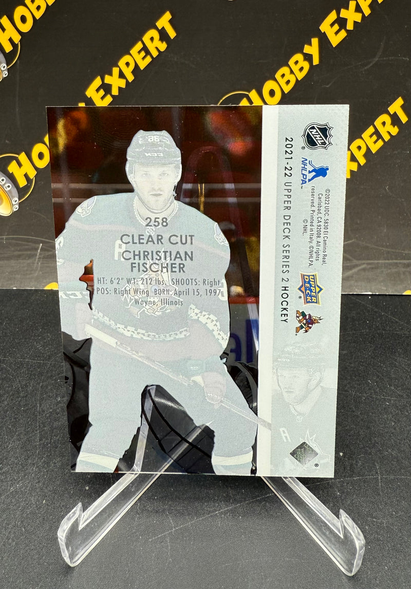 Christian Fisher Base Clear Cut - Arizona Coyotes