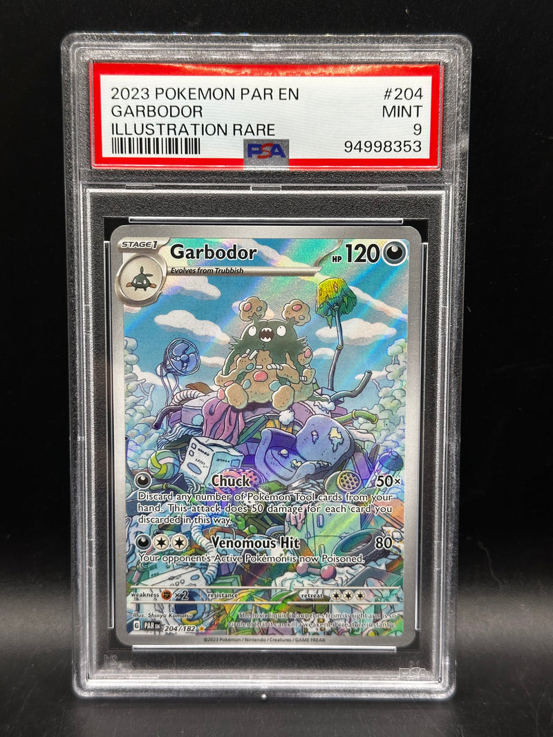 Garbodor - Illustration Rare - Paradox Rift (PSA 9)