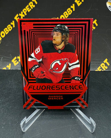 Dawson Mercer Red Fluorescence - New Jersey Devils #FL-25