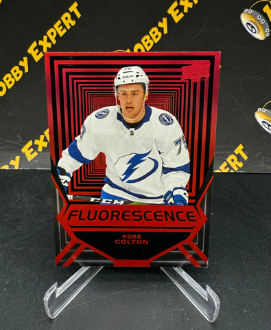 Ross Colton Red Fluorescence - Tampa Bay Lightning #FL-37