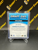 Joe Veleno Draft Day Marks /35