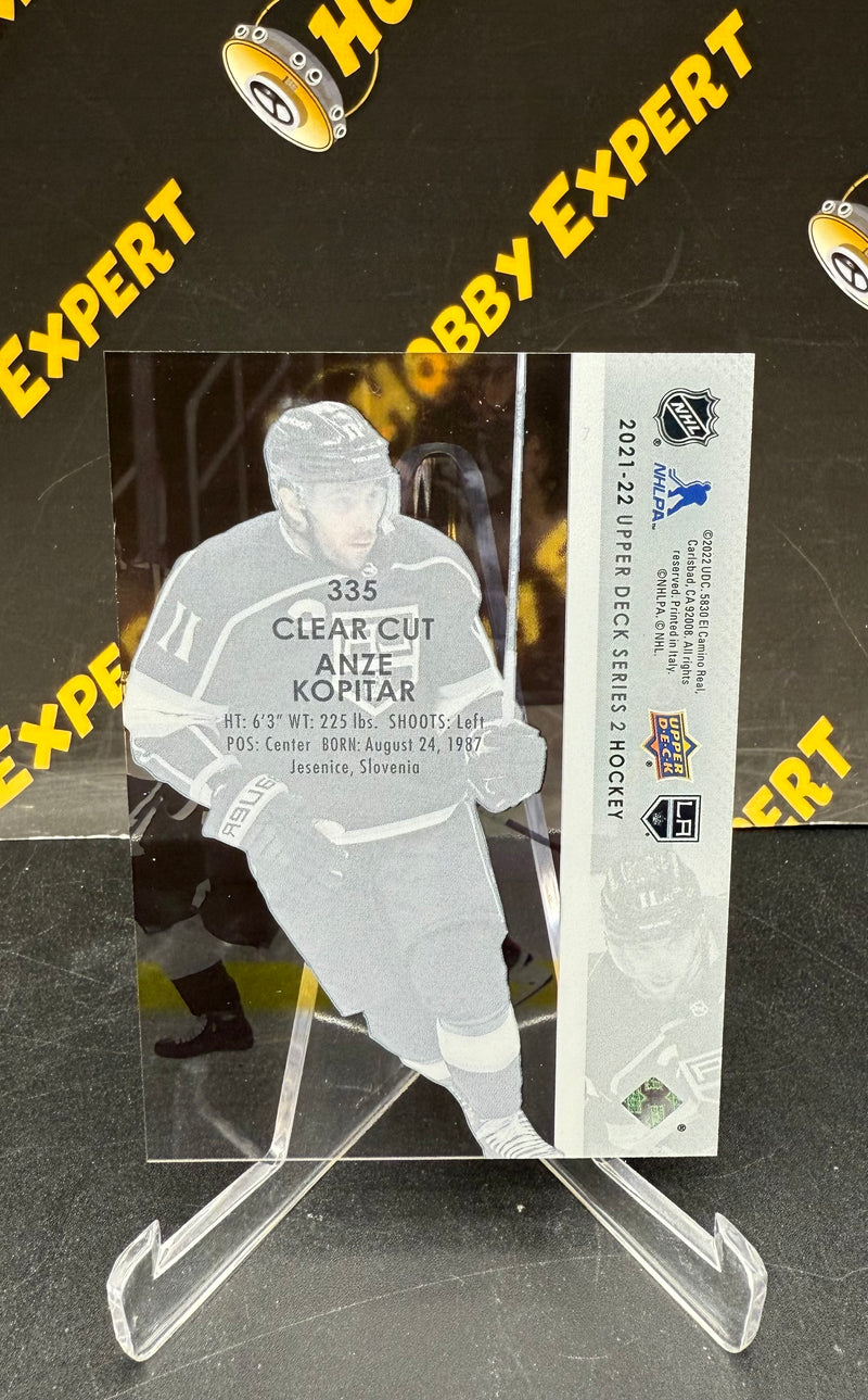 Anze Kopitar Base Clear Cut - Los Angeles Kings