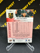 Max Pacioretty Base UD Exclusives 013/100 - Vegas Golden Knights