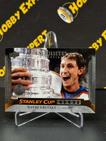 Wayne Gretzky Stanley Cup Heroes 078/299 - Edmonton Oilers 2025-26 Black Diamond