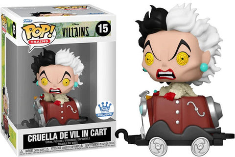 Cruella de Vil in Cart - Disney Villains #15 (Funko.com Exclusive)