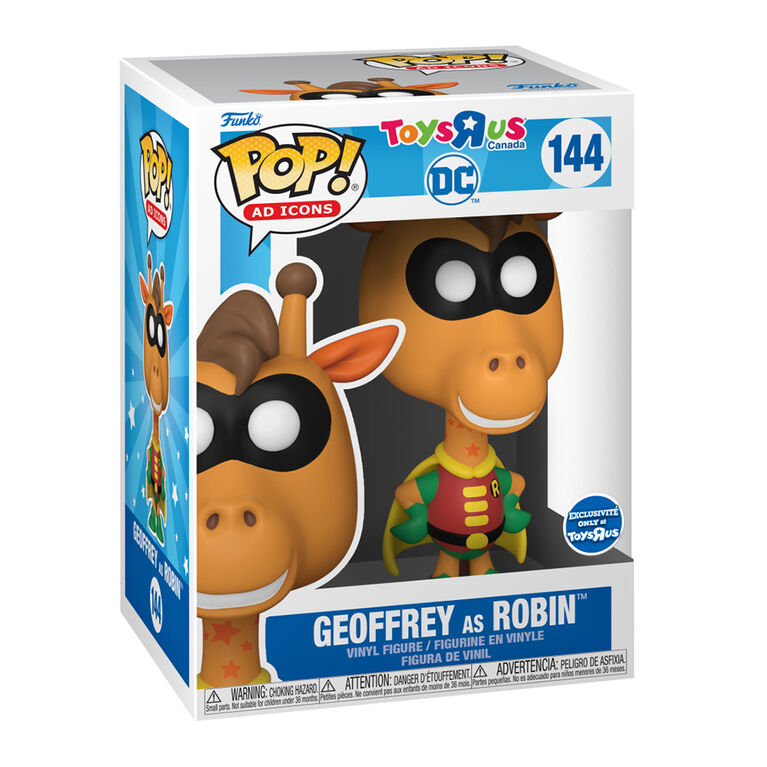Geoffrey as Robin - DC Toys R' Us Canada