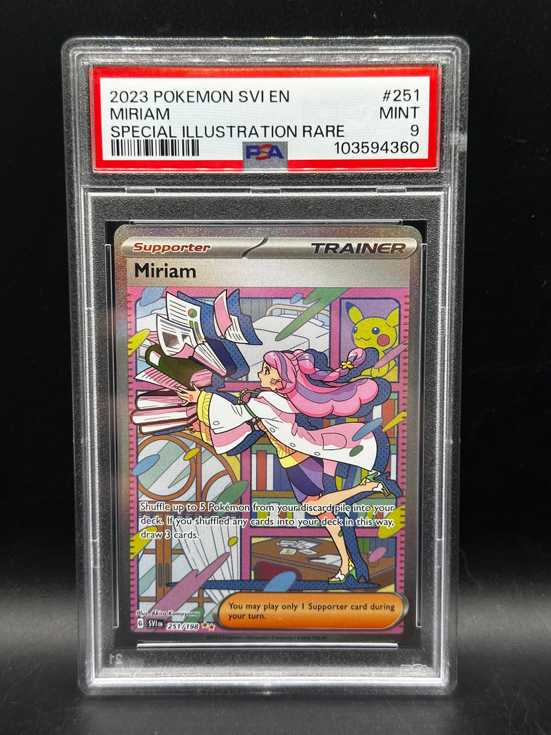 Miriam - Special Illustration Rare - Scarlet & Violet Base Set (PSA 9)