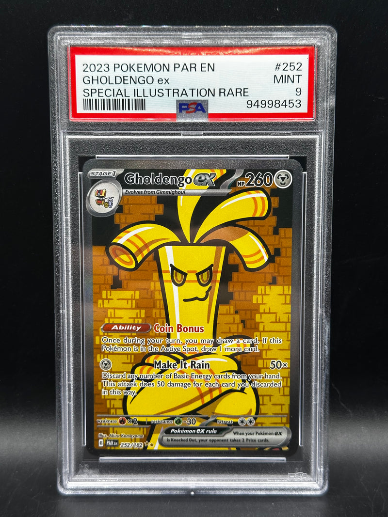Gholdengo ex - Special Illustration Rare - Paradox Rift (PSA 9)