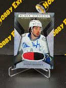 Quinn Hughes Diamond Stars 02/15 Patch Auto - Vancouver Canucks 2025-26 Black Diamond