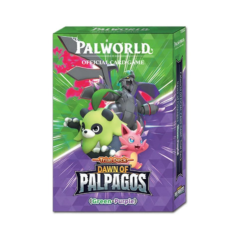 Palworld Trial Deck (GREEN-PURPLE) - Dawn Of Palpagos