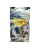 Clear Perfect Fit Inner Card Sleeves 100 CT - Dragon Shield