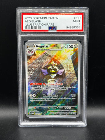 Aegislash - Illustration Rare - Paradox Rift (PSA 9)