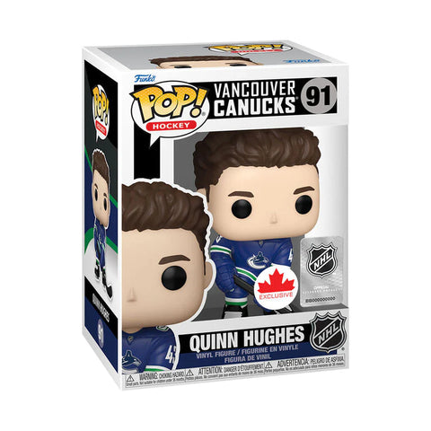 Quinn Hughes - NHL Vancouver Canucks #91 (Exclusivité Canada)