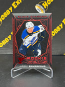 Jimmy Snuggerud Rookie Gems Red 084/100 - St. Louis Blues 2025-26 Black Diamond