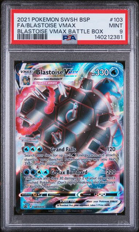 Blastoise Vmax #103 - SWSH Promo - PSA 9