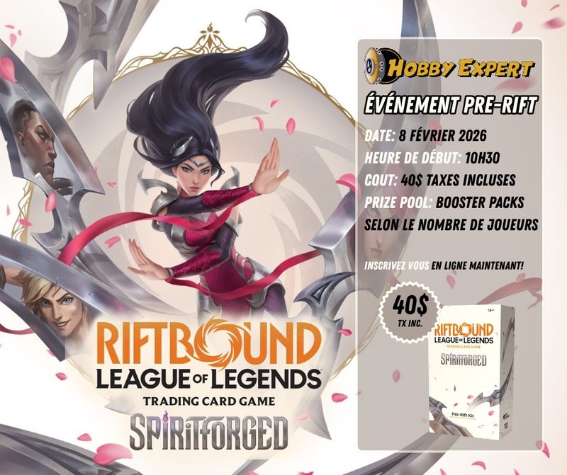 Spiritforged Pre-Rift Event - APRÈS-MIDI