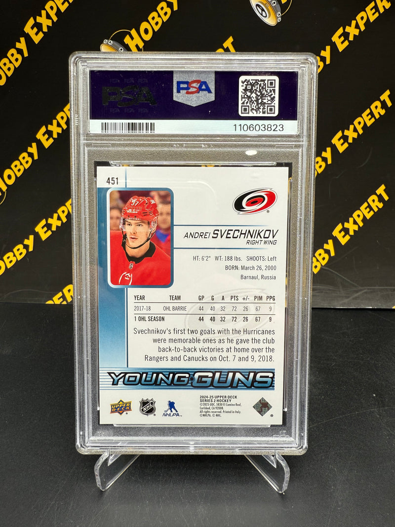 Andrei Svechnikov Young Guns Renewed PSA 10 - Carolina Hurricanes
