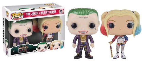 The Joker and Harley Quinn - DC Suicide Squad 2 Pack (No Sticker)