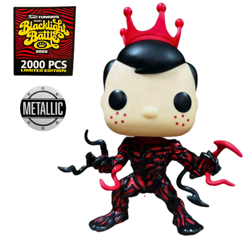 Freddy Funko As Carnage- Funko #SE (2022 Blacklight Battle 2000Pcs)