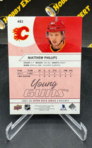 Matthew Phillips Young Guns 4/100 - Calgary Flames