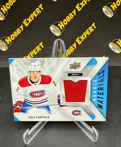 Cole Caufield Rookie Materials Red Patch - Montreal Canadiens #RM-CC