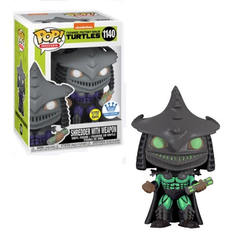 Shredder With Weapon #1140 (Funko.com exclusive) (Glows in the Dark) - Teenage Mutant Ninja Turtles