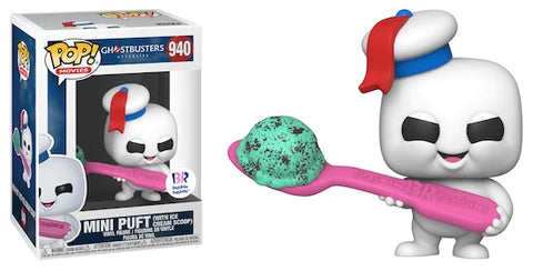 Mini Puft (with Ice Cream Scoop) - Ghostbusters Afterlife #940 (Baskin Robbins)