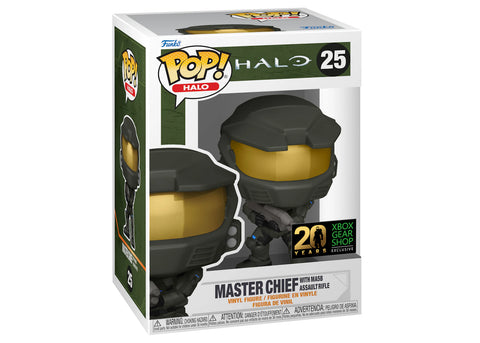 Master Chief With MA5B Assault Rifle - Halo #25 (20 Years Xbox Shop)