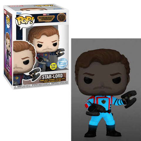 Star-Lord - Marvel Les Gardiens de la Galaxie Vol.3 #1201 (Brille dans le noir) (Funko Special Edition)
