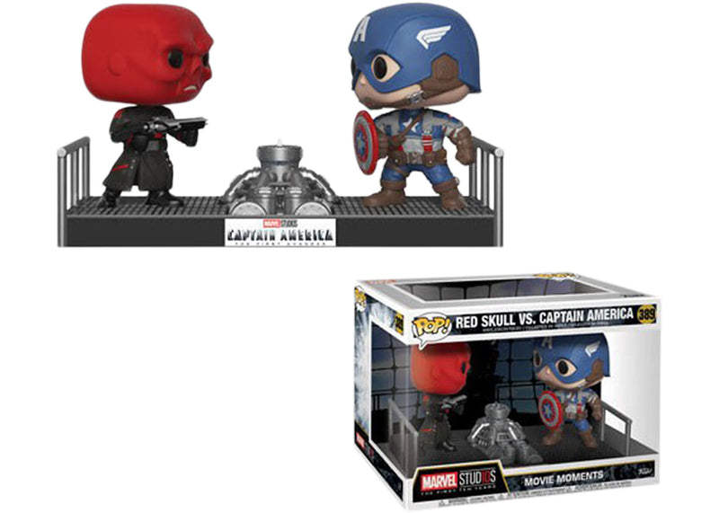 Red Skull VS Captain America - Marvel Movie Moments