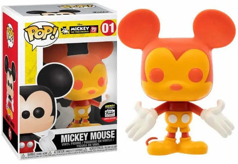 Mickey Mouse (Orange) - Disney Mickey The True Original 90 Years #01 (Funko.com Exclusive)