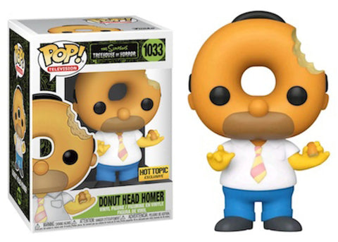 Donut Head Homer - The Simpsons Treehouse of Horror #1033 (Hot Topic Exclusive)