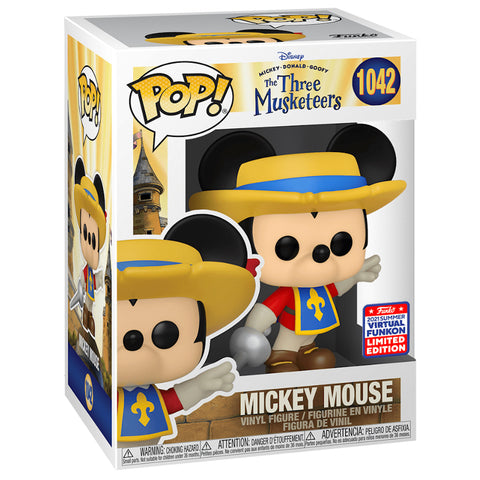 Mickey Mouse - Disney The Three Musketeers #1042 (2021 Summer Convention)
