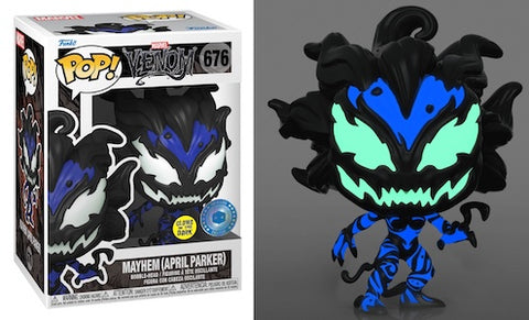 Mayhem (April Parker) - Marvel Venom #676 (Pop In A Box Exclusive) (Glows In The Dark)