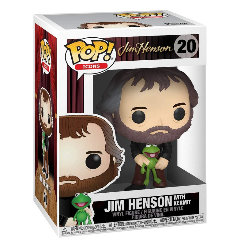 Jim Henson with Kermit - Pop! Icons