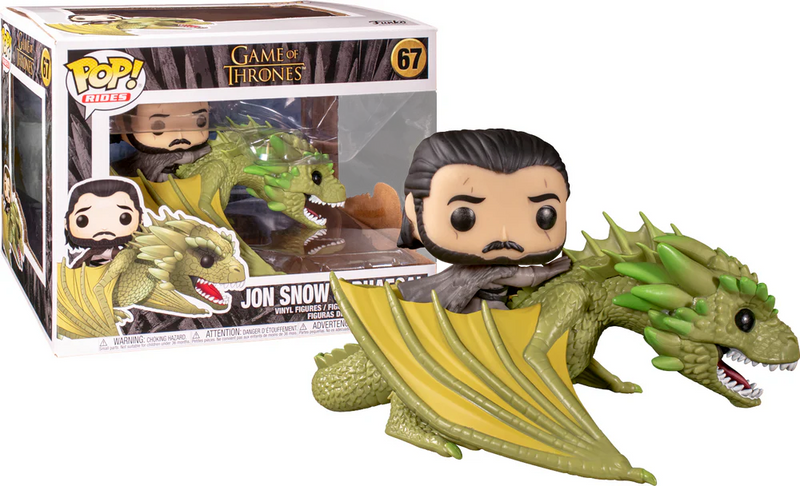 Jon Snow & Rhaegal - Game of Thrones