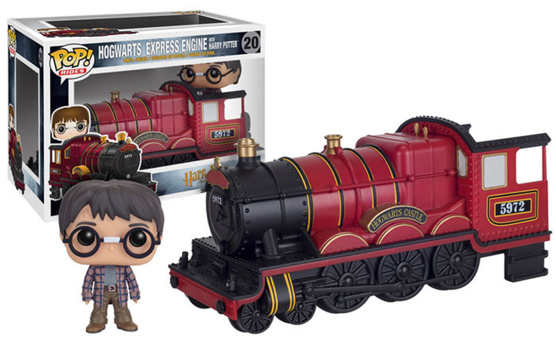 Hogwarts Express Engine With Harry Potter