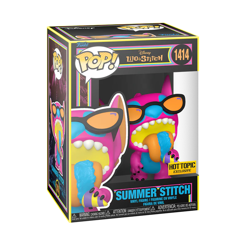 Summer Stitch (Blacklight) - Disney Lilo & Stitch